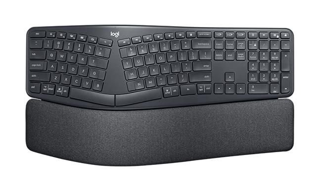 Img_26646817.jpg ERGO K860 keyboard RF Wireless + Bluetooth QWERTZ German Black ERGO K860, Standard, RF Wireless + Bluetooth, QWERTZ, Black - Image 1