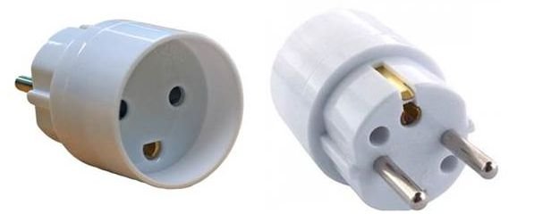 Img_26678395.jpg Power Plug Converter, DK to Schuko F-M 230V 16A - Image 1