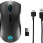 Legion M600 Mouse Legion M600 Wireless Gaming,  Ambidextrous, Optical, RF Wireless+Bluetooth+USB Type-A, 16000 DPI, 1 ms, Black