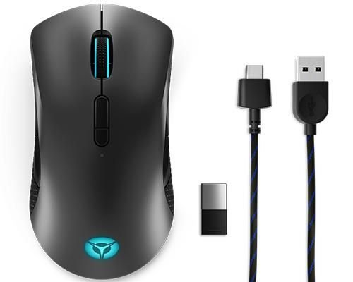 Img_26804101.jpg Legion M600 Mouse Legion M600 Wireless Gaming, Ambidextrous, Optical, RF Wireless+Bluetooth+USB Type-A, 16000 DPI, 1 ms, Black - Image 1