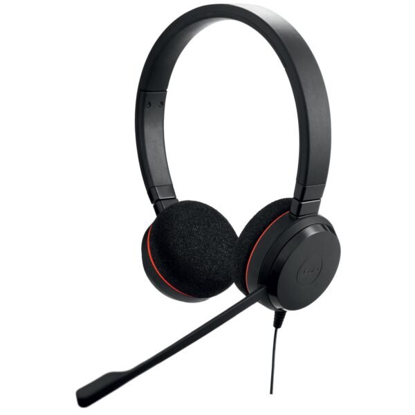 Evolve 20 MS Stereo MS  Optimized, USB Headband MS  Optimized, USB Headband Noise Cancelling, USB Connector, With Mute-button