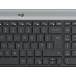 MK470 Slim Wireless Combo  keyboard RF Wireless QWERTY  Danish, Finnish, Norwegian, Swedish Graphite MK470 Slim Wireless Combo,