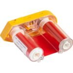 R4400 Series Red Ribbon for  M611, M610 and BMP61  M61-R4410-RD, BMP 61, BradyPrinter M611, Red, Brady, 100 g, 5 cm, 22.86 m