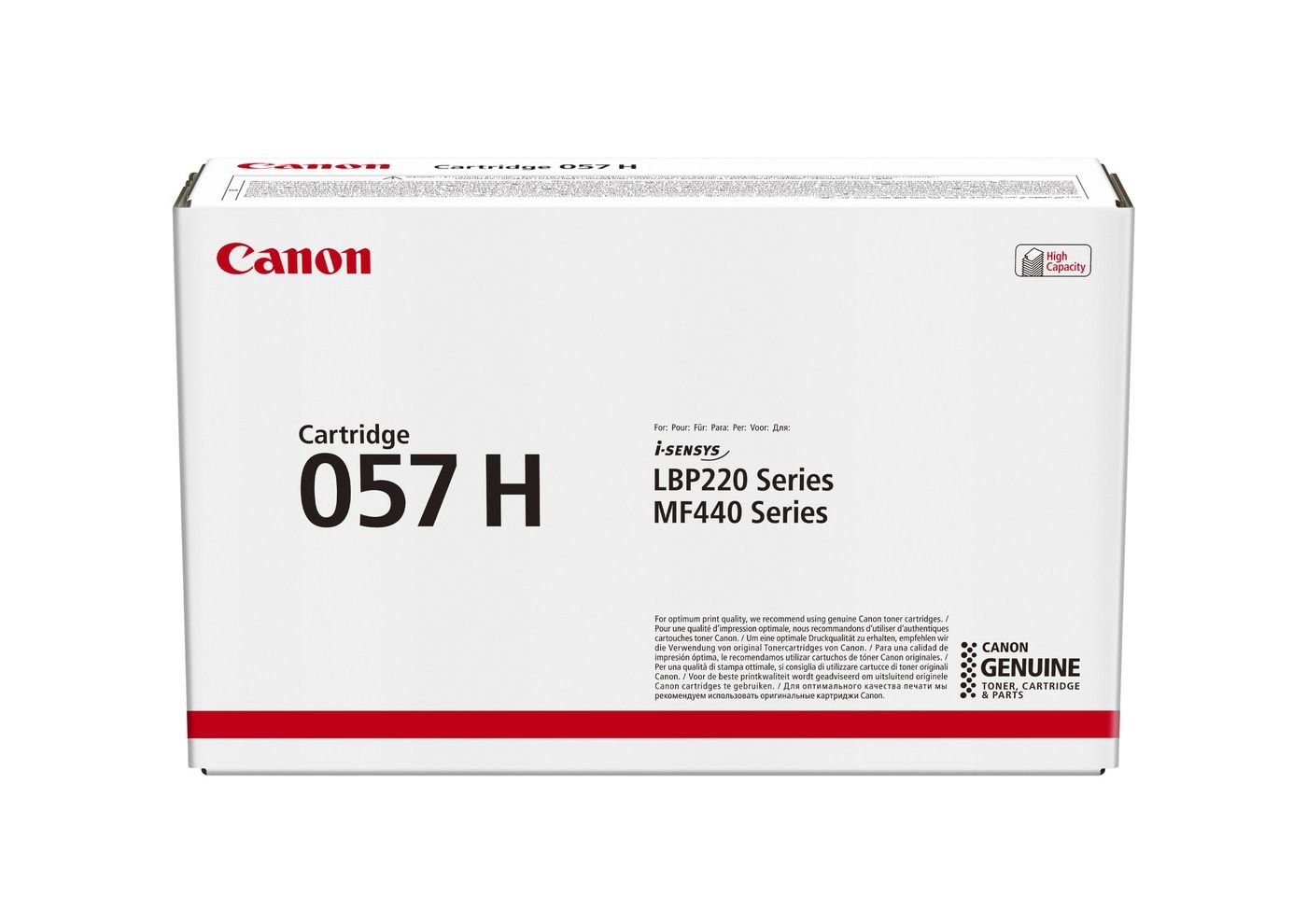 Img_27267641.jpg i-SENSYS 057H toner cartridge 1 pc(s) Original Black i-SENSYS 057H, 10000 pages, Black, 1 pc(s) - Image 1