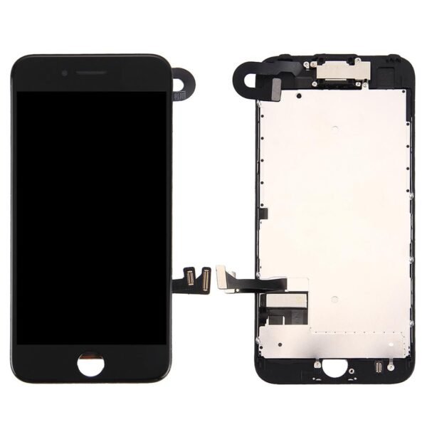 LCD for iPhone 7 plus Black LCD Assembly with digitizer  and Frame Copy LCD Highest grade - AUO Quality - Full Assembly Including small