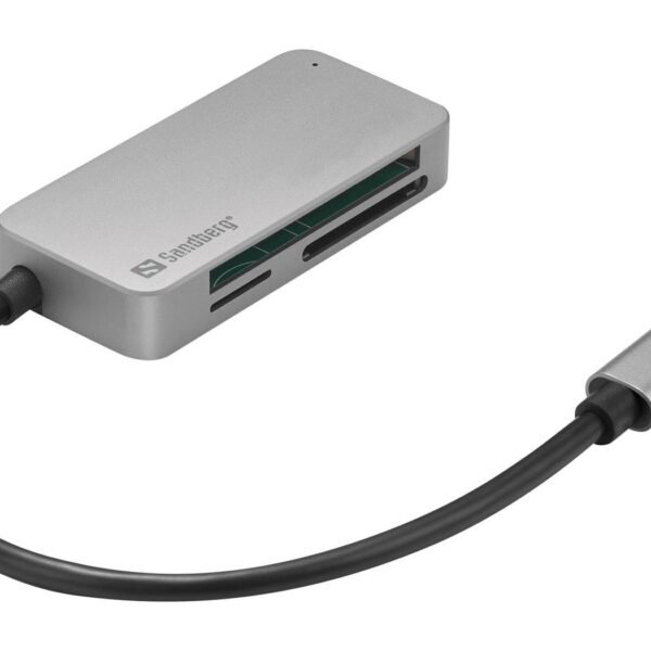 USB-C Multi Card Reader Pro USB-C Multi Card Reader Pro,  CF, MMC, MicroSD (TransFlash), SD, SDHC, SDXC, xD, Black, USB 3.2 Gen 1 (3.1