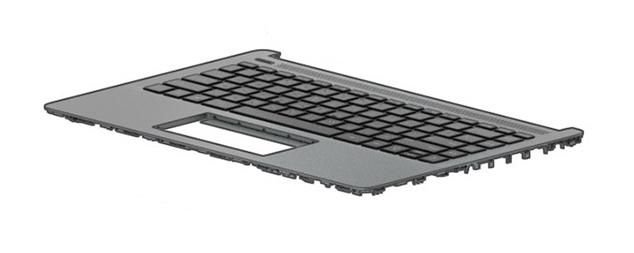 Img_27589710.jpg TOP COVER NSV W KB NSV BL RO L88206-271, Keyboard, 35.6 cm (14"), Romanian, Keyboard backlit, HP, 14/14s - Image 1