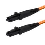 MTRJ/UPC-MTRJ/UPC 3m OM1  Fibre Patch Cable MM Duplex  LSZH OD: 2mm, 0.3dB Orange