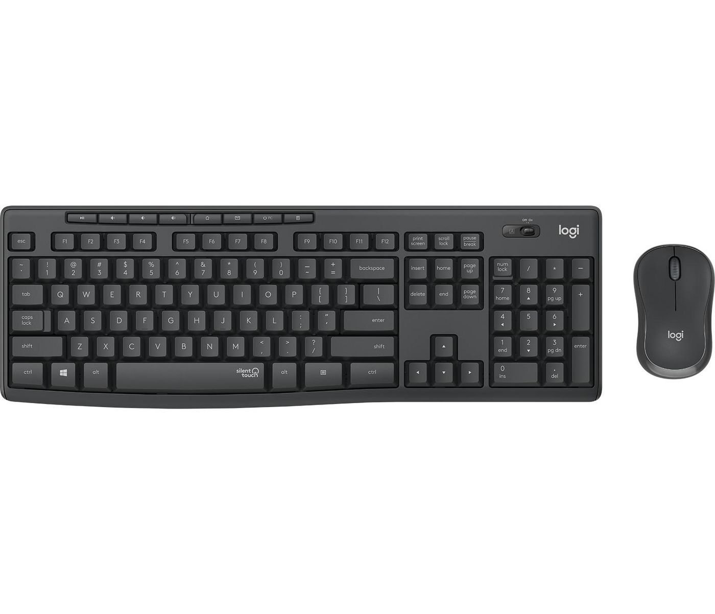 Img_27625927.jpg MK295 Silent Wireless Combo keyboard RF Wireless QWERTZ German Black MK295 Silent Wireless Combo, Standard, RF Wireless, QWERTZ, Black, - Image 1