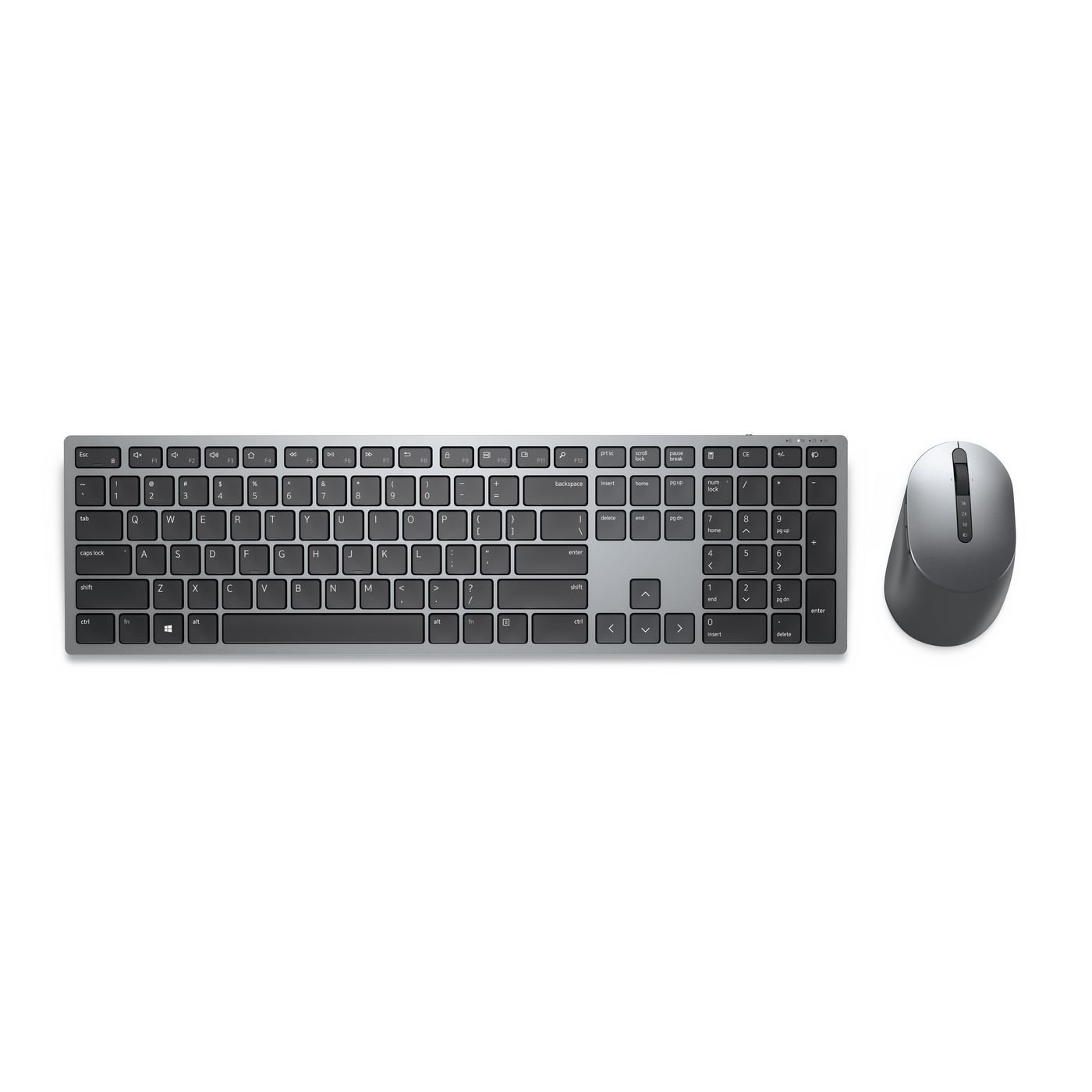 Img_27753816.jpg Km7321W Keyboard Mouse Included Rf Wireless + Bluetooth Qwerty Us International Grey, Titanium - Image 1