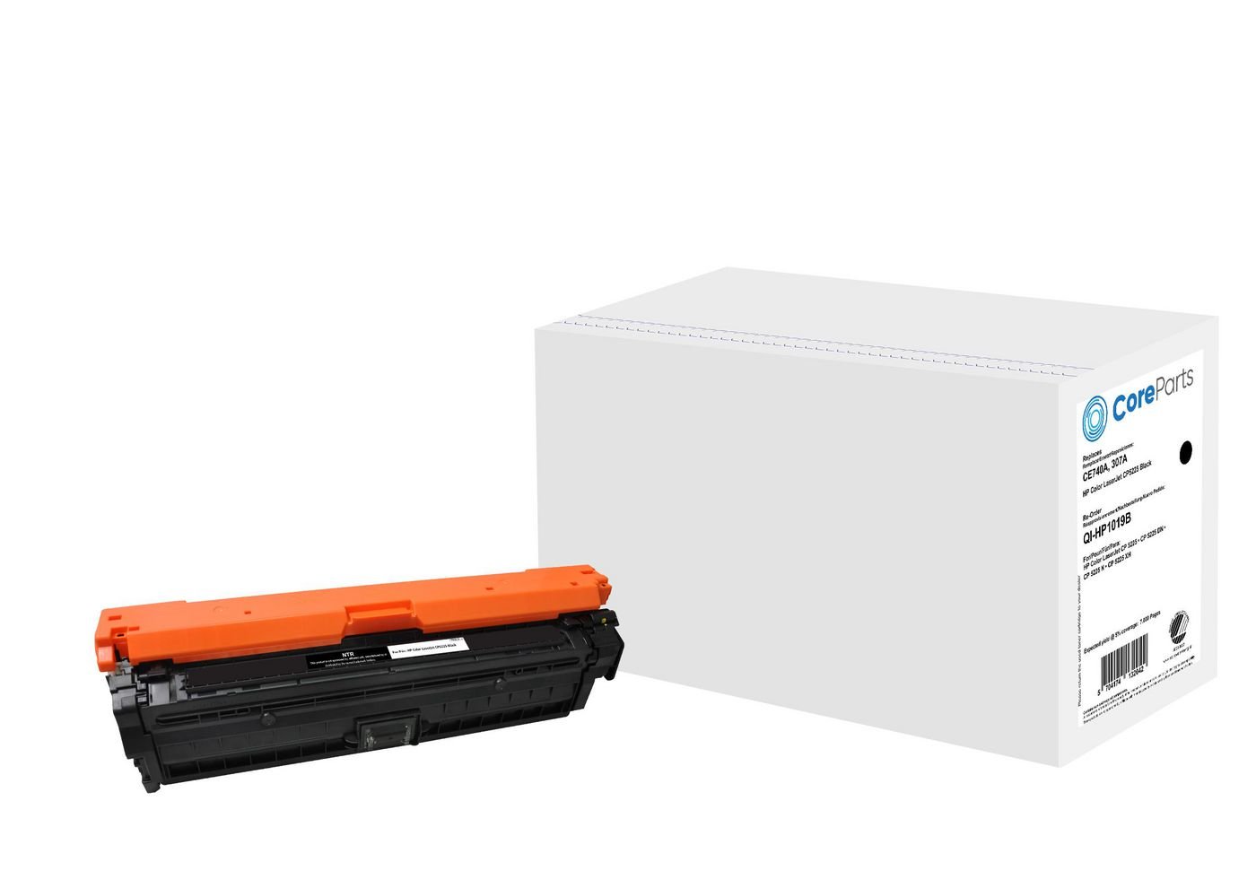 Img_27929222.jpg Toner Black CE740A Pages: 7.000, Nordic Swan HP Color LaserJet CP5225 (307A) Series - Image 1
