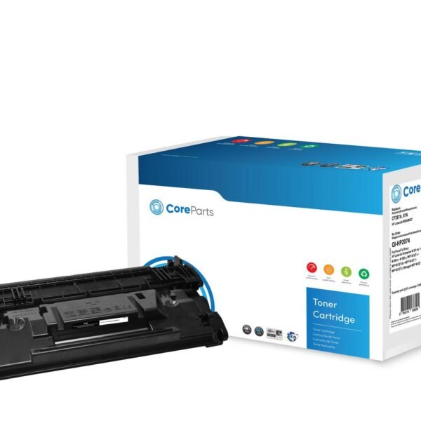 Toner Black CF287A Pages: 9.000, Nordic Swan HP LaserJet M506/M527 (87A)
