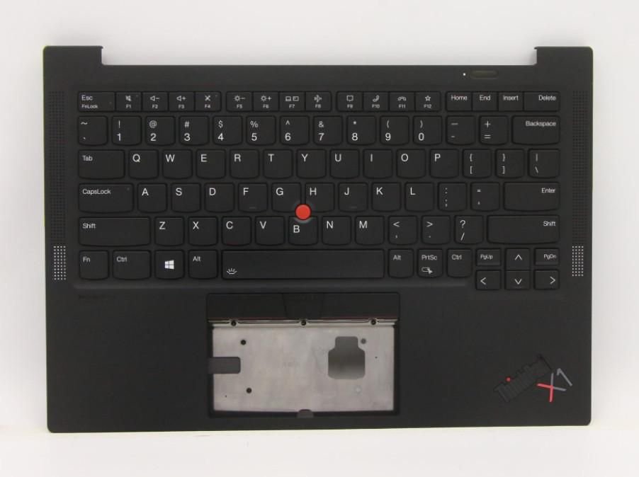 Img_27940805.jpg Keyboard bezel assembly for Lenovo Panther-1 with backlight - Image 1
