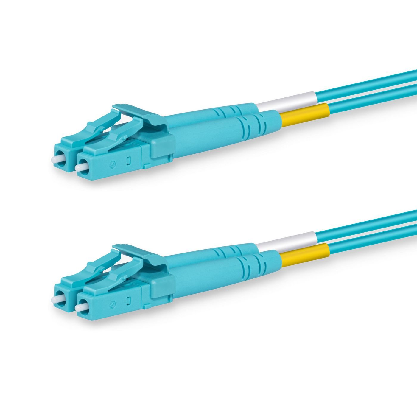 Img_27993450.jpg LC-LC Multi mode Duplex 3m OM3 50/125 LSZH Fibre Patch Cable - Image 1