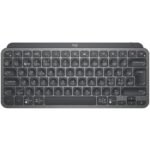 MX Keys Mini Keyboard, Pan  Nordic MX Keys Mini, Mini, RF  Wireless + Bluetooth, Scissor key switch, QWERTY, Graphite