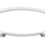 USB-C (m) to USB-C (m) cable,  Gen 2 (10G), 20V 5A/100W, DP  altmode, USB IF certified, 1 m, white