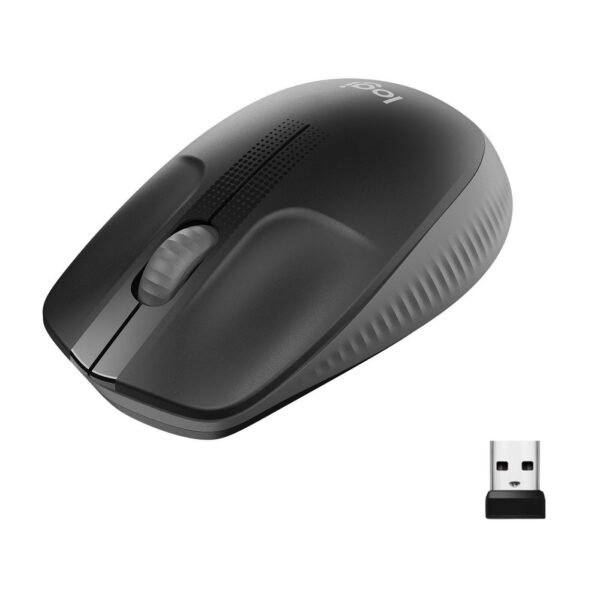 M190 mouse RF Wireless  Optical 1000 DPI Ambidextrous  M190, Ambidextrous, Optical, RF Wireless, 1000 DPI, Anthracite,Black