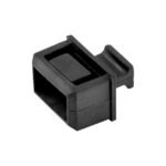 SFP DUST COVERS 10PK - FIBER SFP Dust Covers - 10 Pack,  SFP, Rubber, Black, Network switch, 14.6 mm, 10.1 mm