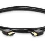 HDMI (m) to HDMI (m) cable  2.0 (4K@60Hz), super slim,  0.5 m, black