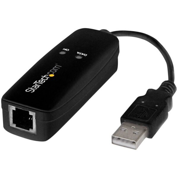 56K USB Fax Modem USB 2.0 Fax Modem - 56K  External Hardware Dial Up V.92 Modem/ Dongle/Adapter - Computer/Laptop Fax