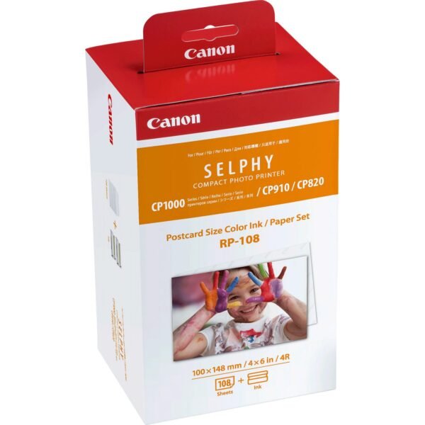 RP-108 CP820/CP1000/CP910 HIGH-CAPACITY COLOR INK/PAPER