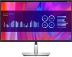 32 USB-C Hub Monitor DELL P Series P3223DE, 80 cm  (31.5"), 2560 x 1440 pixels, Quad HD, LCD, 5 ms, Black, Silver