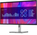 32 USB-C Hub Monitor DELL P Series P3223DE, 80 cm  (31.5"), 2560 x 1440 pixels, Quad HD, LCD, 5 ms, Black, Silver - Image 3