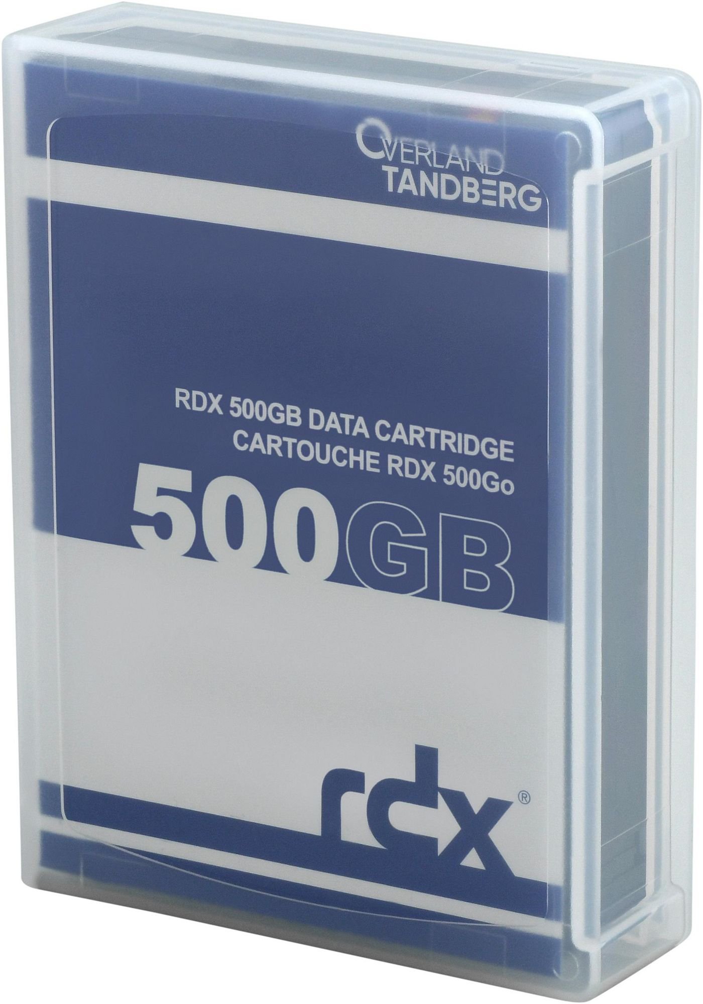 Img_28608739.jpg RDX 500 GB Cartridge (HDD) RDX Cartridge 500 GB, Tape Cartridge, 1000 GB, 5000 pass(es), 10 year(s), 10 - 40 ?C, 10 - 80% - Image 1