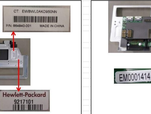 Midplane for HPE Apollo 4510  Gen10 System