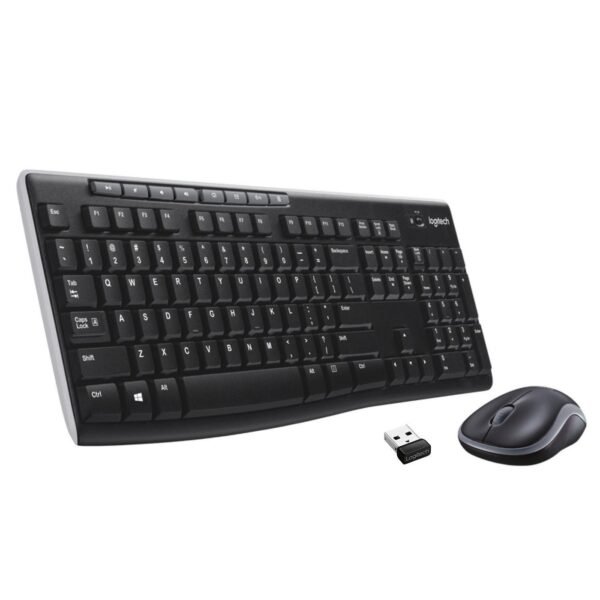 MK270 combo, EER Wireless, Black Mouse and keyboard