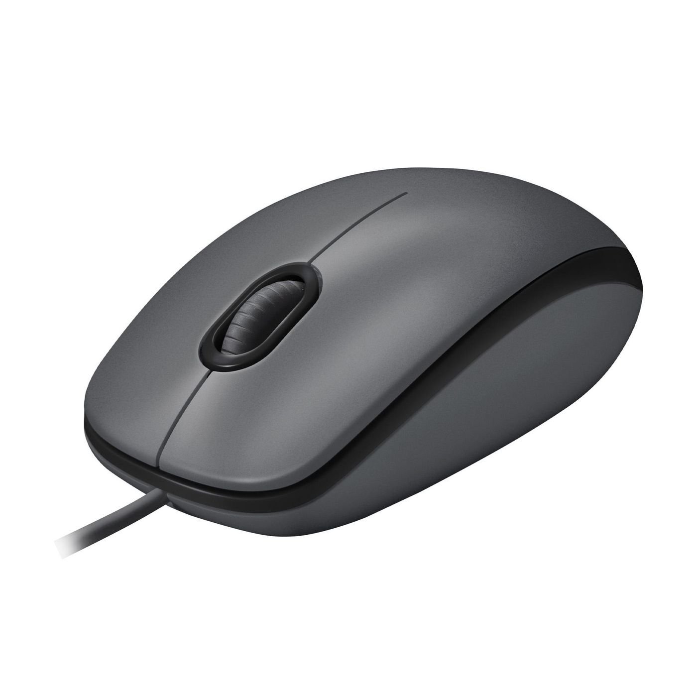 Img_28695077.jpg M100, Corded mouse, Black M100, Ambidextrous, Optical, USB Type-A, 1000 DPI, Gray - Image 1