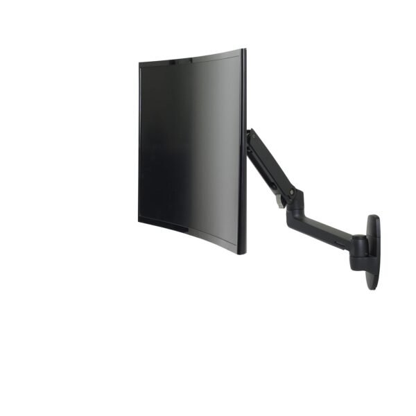 LX Series LX Wall Monitor Arm  (matte black) Ergotron LX  Series LX Wall Monitor Arm (matte black), Screws, 11.3 kg, 86.4 cm (34"), 100 x