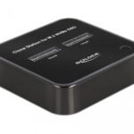 M.2 Docking Station for 2 x  M.2 NVMe PCIe SSD with Clone  function DeLOCK 64177, SSD, M.2, USB 3.2 Gen 2 (3.1 Gen 2) Type-C, 10 Gbit/s,