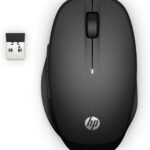 Dual Mode Black Mouse 300 E Dual Mode, Right-hand,  Optical, RF Wireless+Bluetooth, 3600 DPI, Black