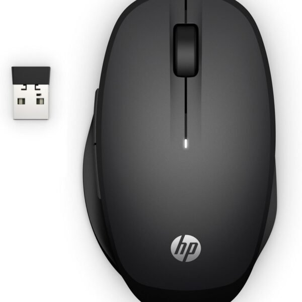 Dual Mode Black Mouse 300 E Dual Mode, Right-hand,  Optical, RF Wireless+Bluetooth, 3600 DPI, Black