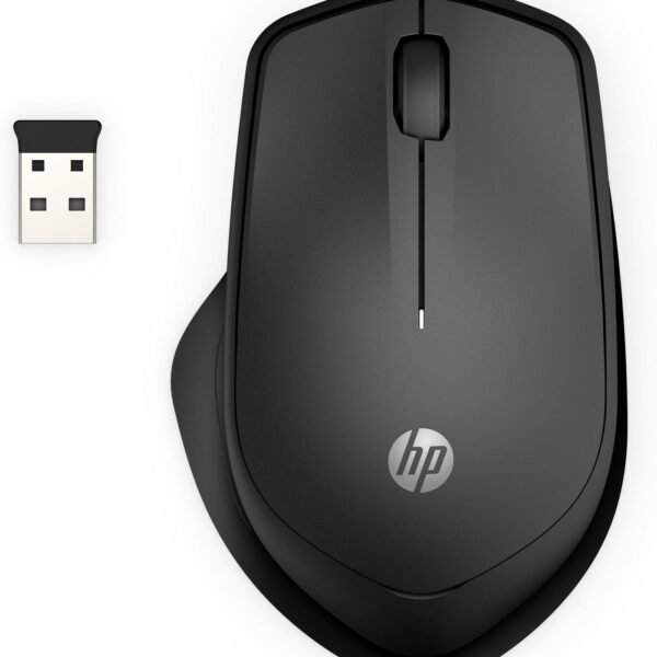 Wireless Silent Mouse Silent 280M, Right-hand,  Optical, RF Wireless, Black