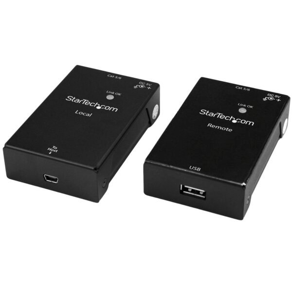 1 PORT USB 2.0 EXTENDER KIT 1-Port USB  2.0-Over-Cat5-or-Cat6 Extender Kit - 165 ft. (50 m), 52 mm, 80 mm, 22 mm, 304