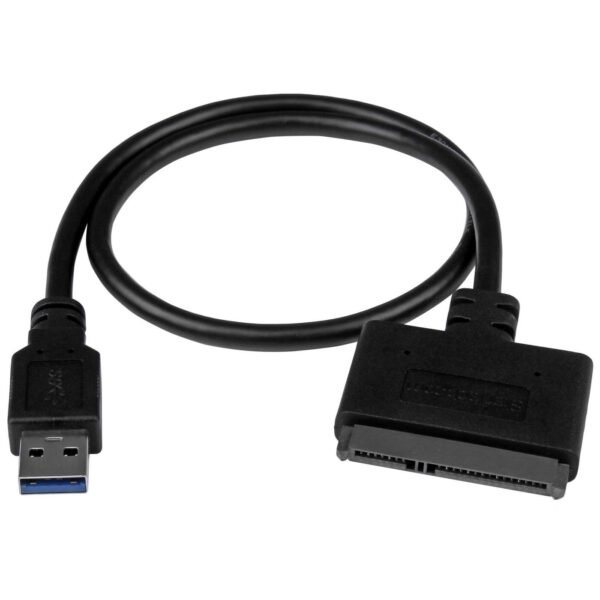 USB 3.1 GEN 2 ADAPTER CABLE USB 3.1 (10Gbps) Adapter  Cable for 2.5" SATA Drives, Black, CE, FCC, ASMedia - ASM1351, 0 - 70 ?C, -10 -