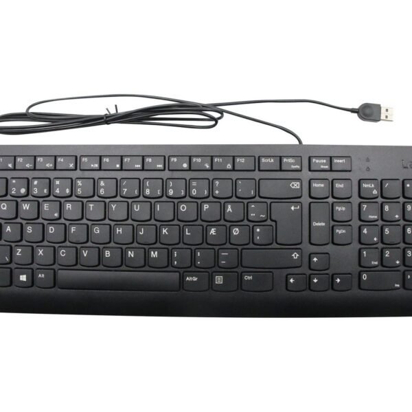 Keyboard USB KB BK DEN W/o Mouse