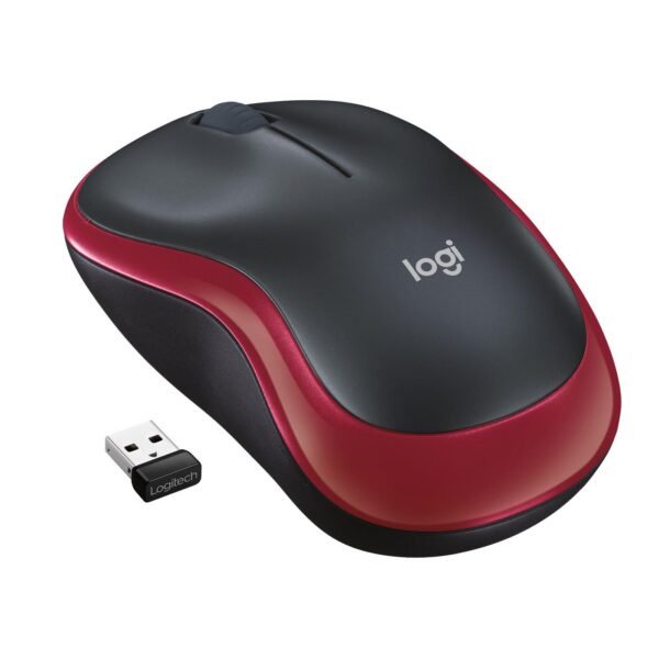 M185 Mouse, Wireless Red