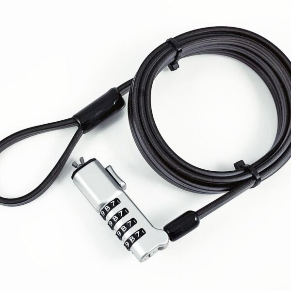Security lock with slim  combination for Wedge Slot