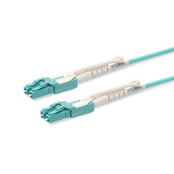 LC-LC Uniboot Multimode  Duplex 2m OM3 LSZH Fibre  Patch Cable