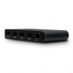 Thunderbolt 3 mini Dock Wired  Black, Grey - Dock Dual HDMI  (No Laptop Charging)