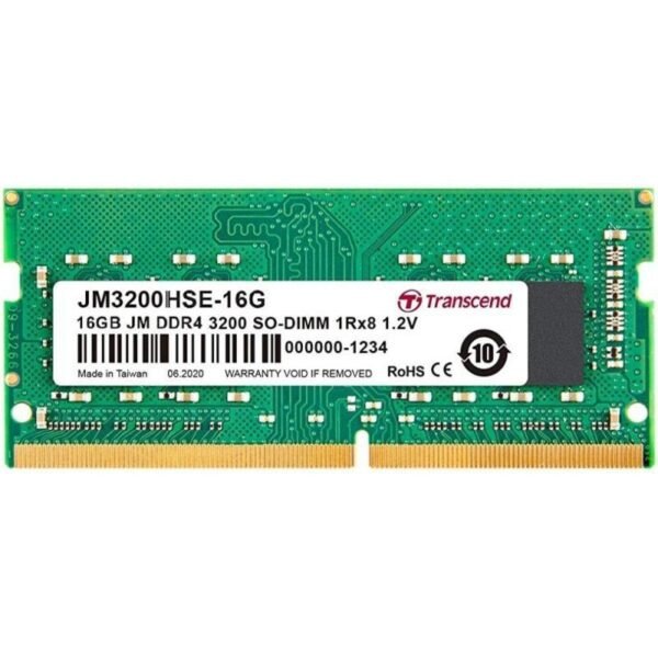 JetRam 16GB DDR4-3200 SO-DIMM  1Rx8 1.2V