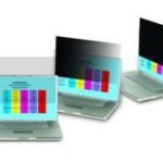 Privacy Filter 15.6" 16:9 AntiGlare, Frameless, Black Screen Attachment: Attachment Strips and Slide Mount Tabs