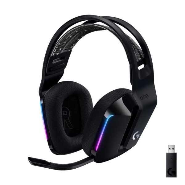 G733 LightSpeed Wireless RGB  Gaming Headset - BLACK - EMEA