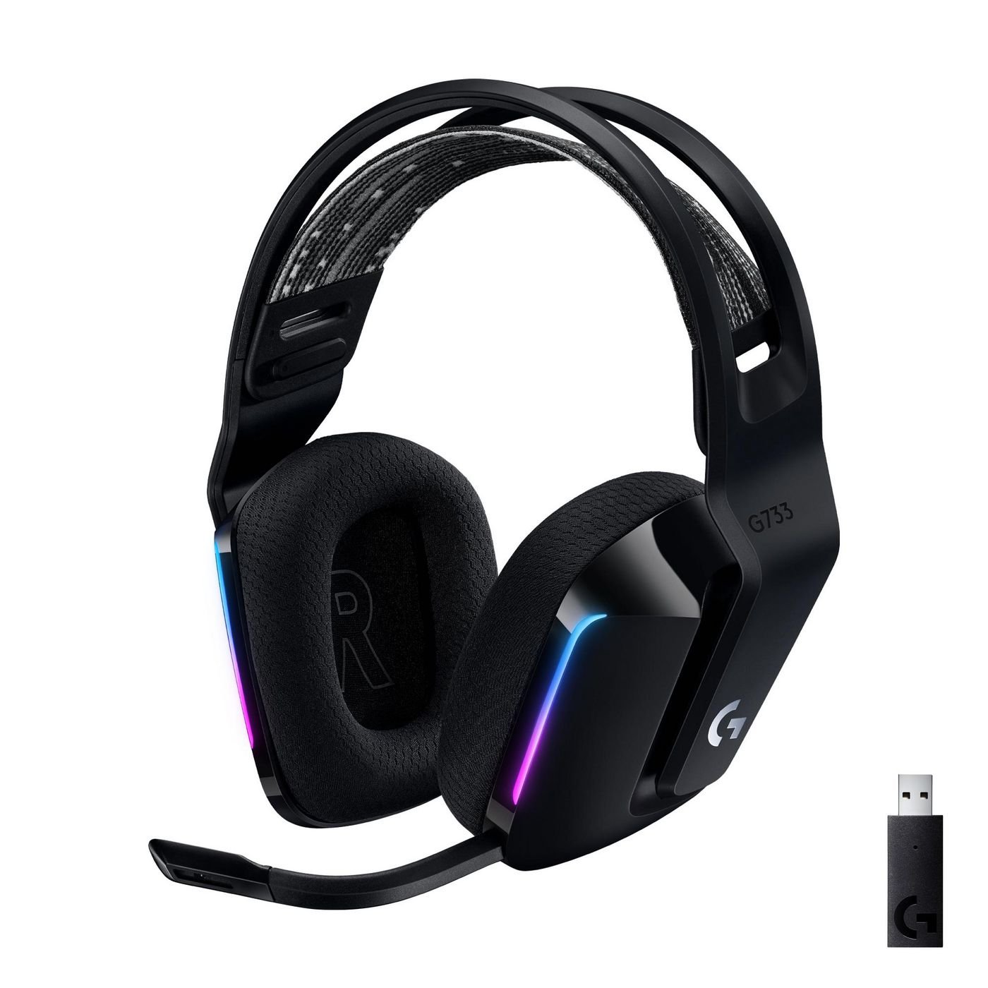 Img_29691611.jpg G733 LightSpeed Wireless RGB Gaming Headset - BLACK - EMEA - Image 1