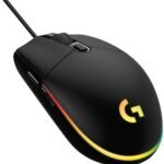 G203 LIGHTSYNC Gaming Mouse  Black