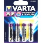Professional Lithium AAA Professional Lithium AAA,  Single-use battery, AAA, Lithium, 1.5 V, 4 pc(s), 1100 mAh