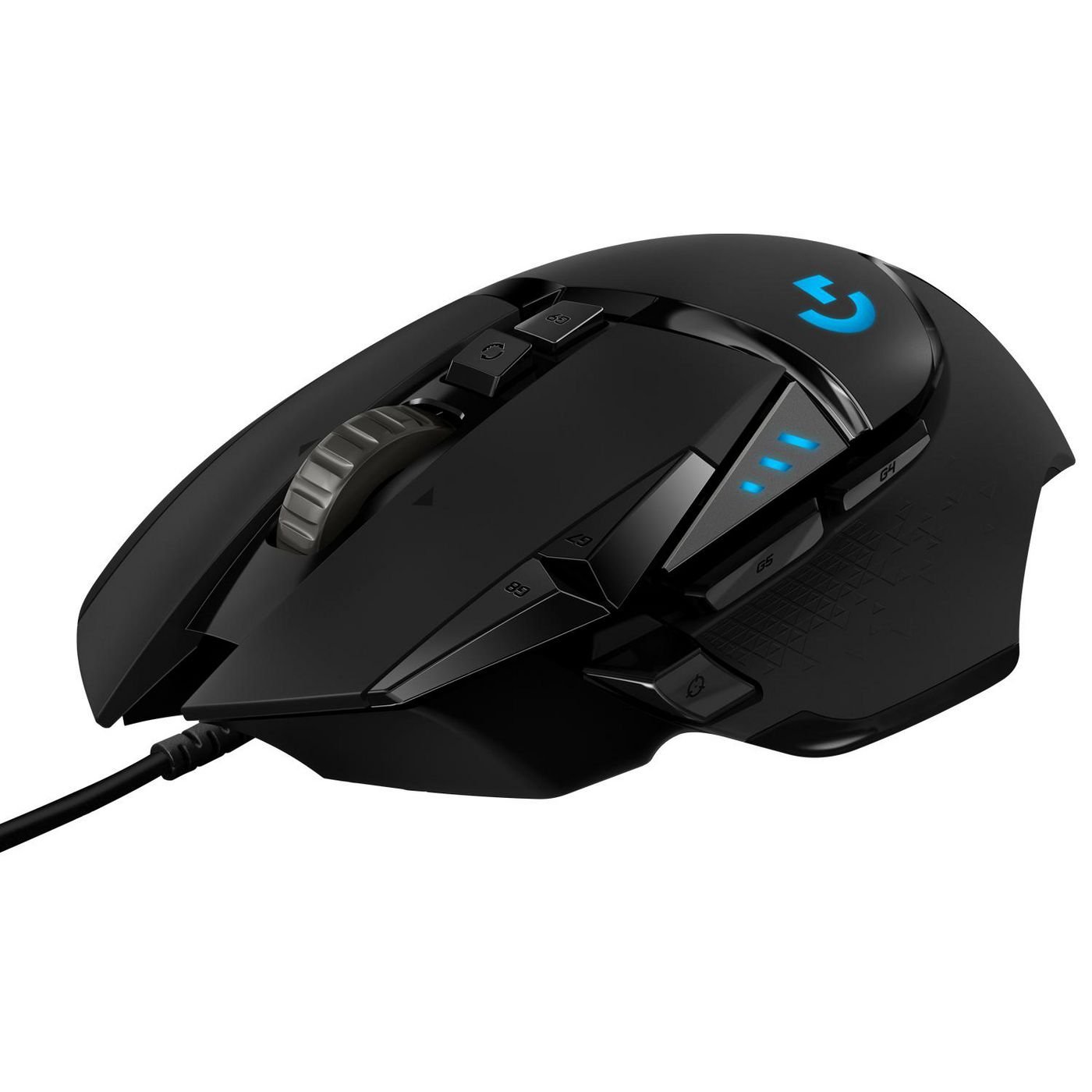Img_29714066.jpg G502 HERO mouse Right-hand USB Type-A Optical 16000 DPI G G502 HERO, Right-hand, Optical, USB Type-A, 16000 DPI, 1 ms, Black - Image 1